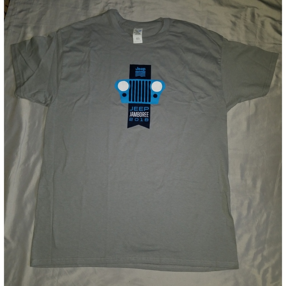 SOLD!!    Jeep Jamboree 2018 T Shirt. Size L. - Picture 2 of 5